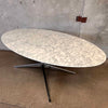 Carrera Marble X-Bases Florence Knoll Table #1