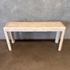 Postmodern Tessellated Console Table