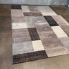 Modern Gray Geometric Rug
