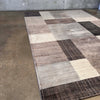 Modern Gray Geometric Rug