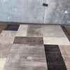 Modern Gray Geometric Rug
