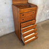 Terra Oak 7 Drawer Tall Dresser "Semainier"