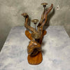 1950s Driftwood Candle Holder By Calartware Of California