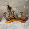 1950s Driftwood Candle Holder By Calartware Of California