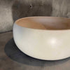 Mid Century Modern White Ceramic Planter