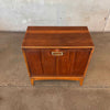 Mid Century Modern Record Storage Cabinet By Lane