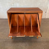 Mid Century Modern Record Storage Cabinet By Lane