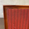 Mid Century Modern Walnut Speaker/Cabinets By Lancer Soundcraftsmen