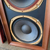 Mid Century Modern Walnut Speaker/Cabinets By Lancer Soundcraftsmen