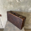 Vintage Leather & Brass Briefcase
