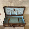 Vintage Leather & Brass Briefcase