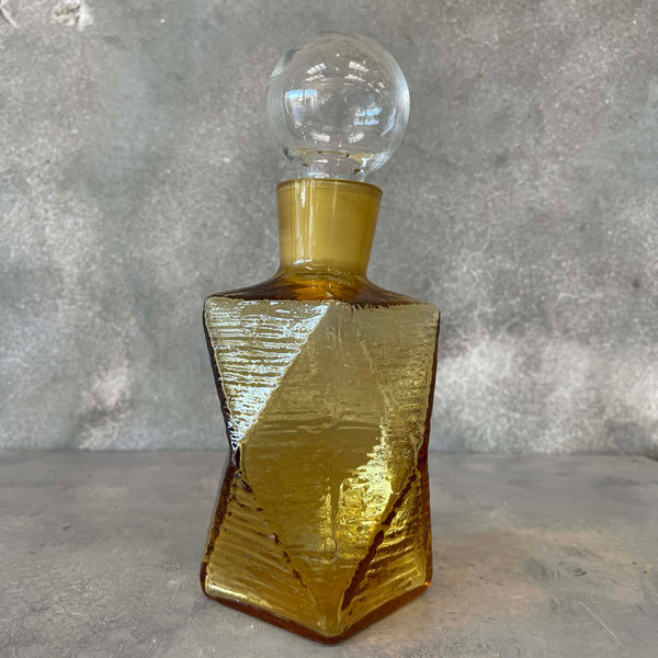 Mid Century Modern Glass Decanter