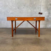 Vintage Danish Modern Teak Desk