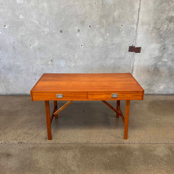 Vintage Danish Modern Teak Desk