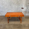 Vintage Danish Modern Teak Desk