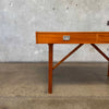 Vintage Danish Modern Teak Desk