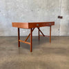 Vintage Danish Modern Teak Desk