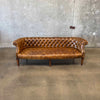 Vintage Leather Chesterfield Sofa