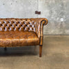 Vintage Leather Chesterfield Sofa