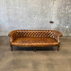 Vintage Leather Chesterfield Sofa