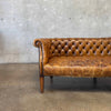 Vintage Leather Chesterfield Sofa