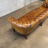 Vintage Leather Chesterfield Sofa