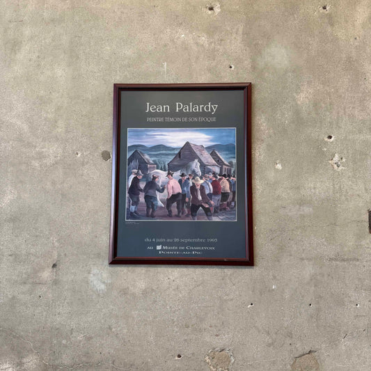 Vintage Jean Palardy Framed Poster