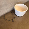 Vintage Mid Century Modern Planter Pot w/ Wrought Iron Base