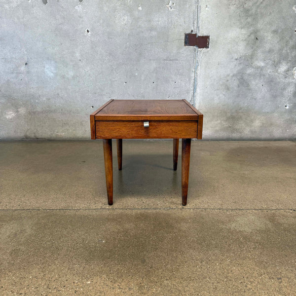 Mevton Gershun for American Martinsville Mid Century Walnut Side Table