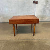 Mevton Gershun for American Martinsville Mid Century Walnut Side Table