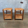 Pair of Studio Craft Side Tables