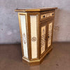 Vintage Italian Florentine Console With Two Door Cabinet
