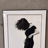 Signed Robert Longo "Gretchen" Framed Print