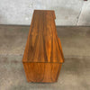 Mid Century Walnut & Burl Credenza