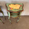 Pair of Venetian Vintage Hand Painted Nightstands