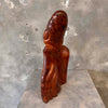 Mid Century Biomorphic Wood Sculpture