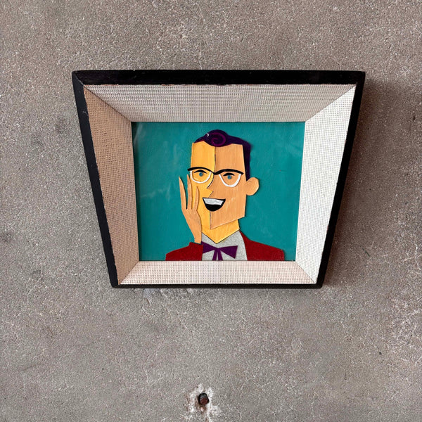 Charles Phoenix Vinyl Art In Forced Perspective Frame