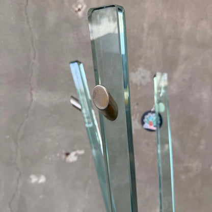 Murano Tempered Glass Coat Rack Taiyo By Reflex