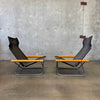 Pair of Vintage Lounge Chairs By Takeshi Nii