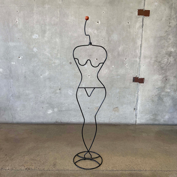 Vintage Post Modern Mannequin / Coat Rack