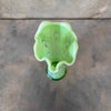 Rare Fenton "Baggy Bayou" Green Swung Vase