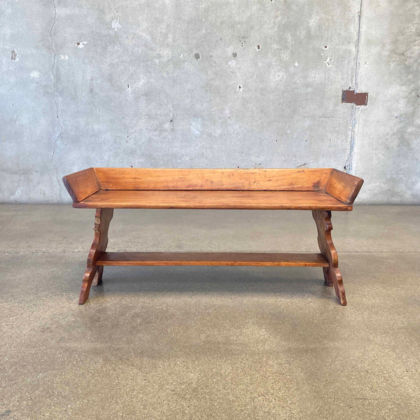 Primitive Wood Bench