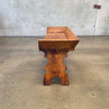 Primitive Wood Bench