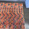 Mid Century Modern Hook Rug - Hand Tied