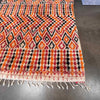 Mid Century Modern Hook Rug - Hand Tied