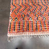 Mid Century Modern Hook Rug - Hand Tied
