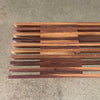 Modern Solid Walnut Wood Slat Bench