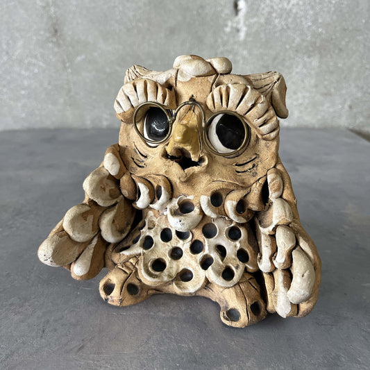 1960's Studio Pottery Owl