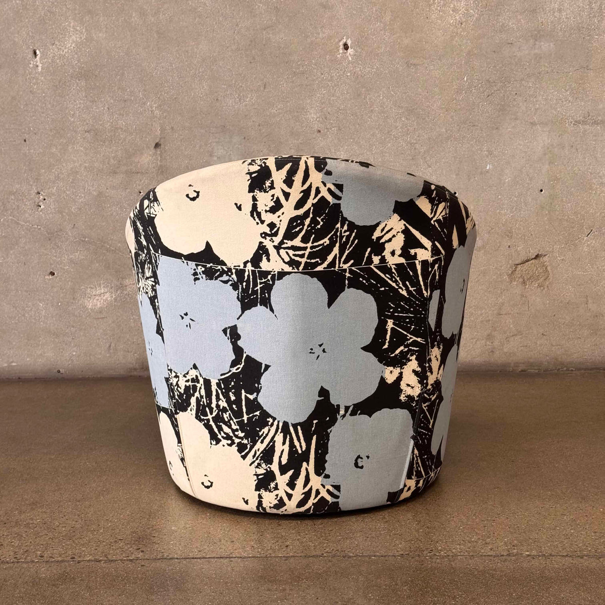Pod Swivel Chair in Andy Warhol Print