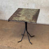 Vintage Bistro/ Cafe Table With Custom Quartz Top